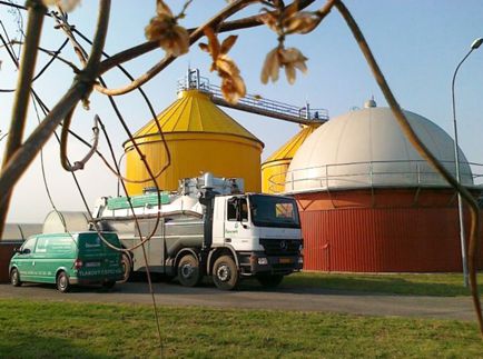 Čištění bioplynových stanic